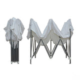 Gazebo Mercato 3x4.5m | Struttura Metallo | Telo 210D Oxford PVC | Sacca Trasporto