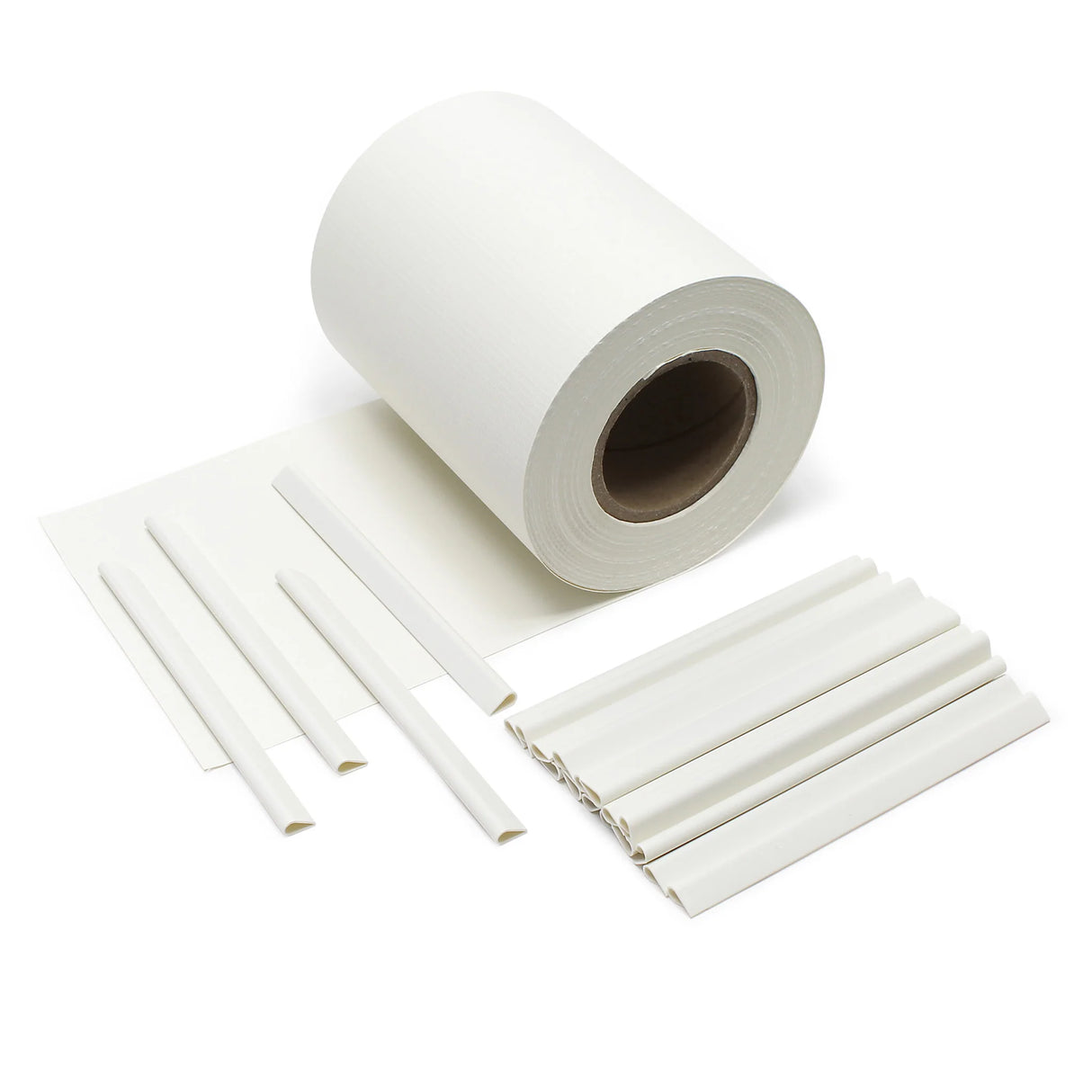 Fasce PVC frangivista con 20 Clip | Barriera per recinzioni - 19cm x 35mt