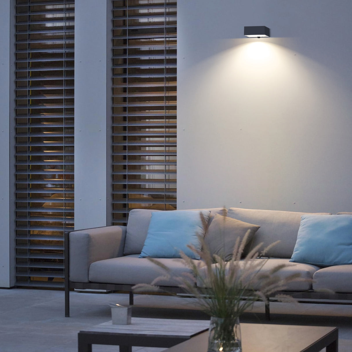 Alcapower LED Solare da parete 1000lm con PIR e crepuscolare