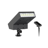 Alcapower Faretto LED Solare 500lm con Picchetto e Sensore Crepuscolare SWL13