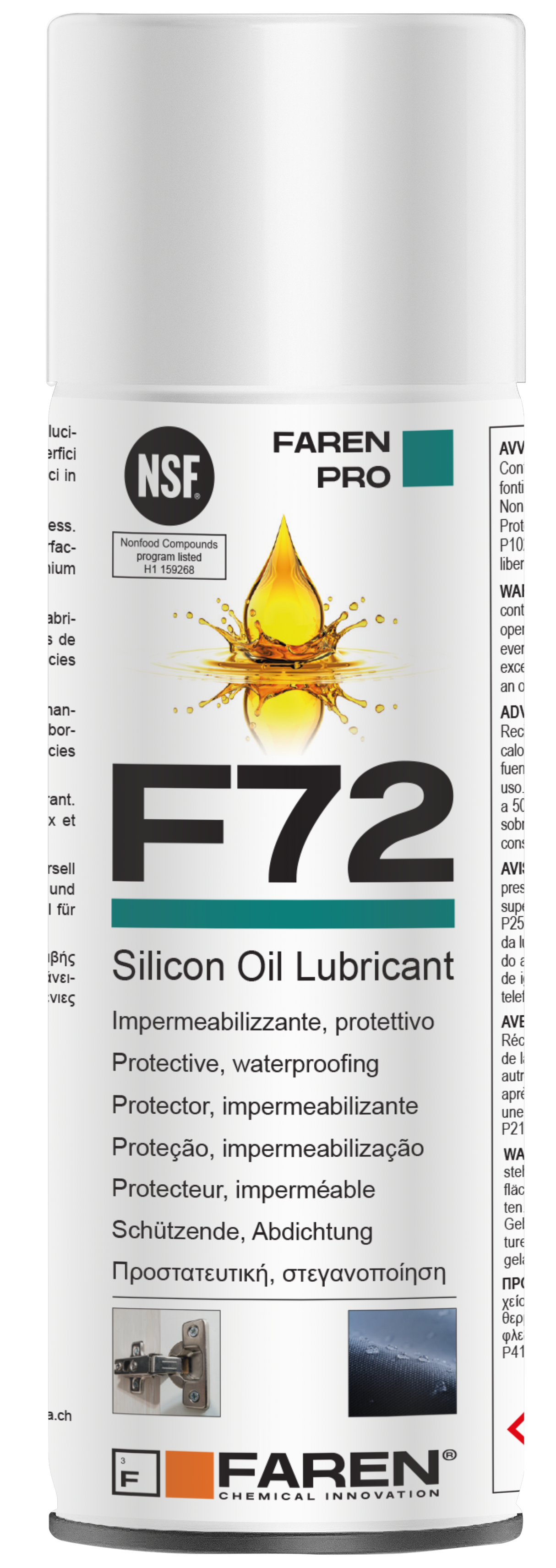 Olio di silicone F72 FAREN