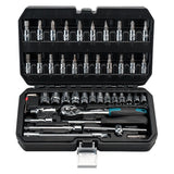 BORMANN Pro Set 46pz chiavi a bussola in valigetta 1/4'' di pollice - BHT5100