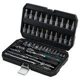 BORMANN Pro Set 46pz chiavi a bussola in valigetta 1/4'' di pollice - BHT5100