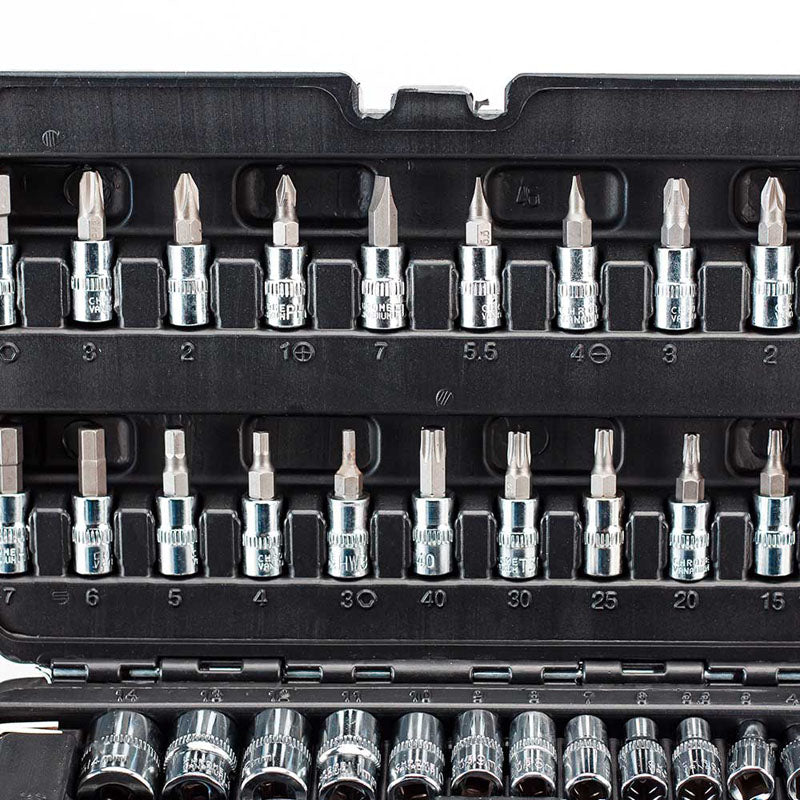 BORMANN Pro Set 46pz chiavi a bussola in valigetta 1/4'' di pollice - BHT5100