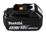 MAKITA BL1850B batteria Li-ion 18V vista prospettica opposta