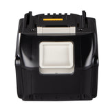 MAKITA BL1850B batteria vista frontale del pulsante di sgancio