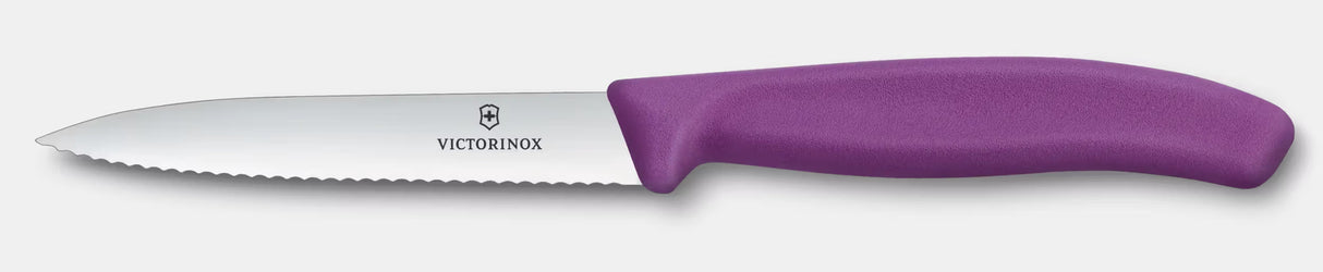 Spelucchino - Coltello per verdure lama ondulata 10 cm Victorinox