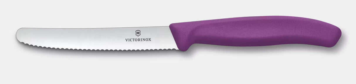 Swiss Classic Victorinox Tafelmesser mit gezahnter Klinge