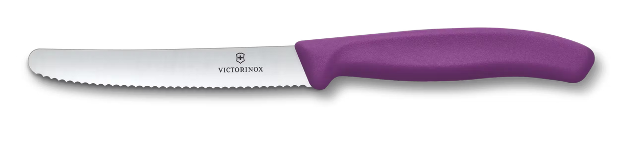 Swiss Classic Victorinox Tafelmesser mit gezahnter Klinge