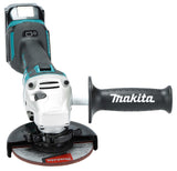 MAKITA - Smerigliatrice Angolare LXT DGA513RTJ | 18V Brushless | 125mm | Kit 2x BL1850B + DC18RC + Valigetta
