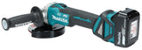 MAKITA - Smerigliatrice Angolare LXT DGA513ZJ | 18V Brushless | 125mm | Solo Corpo + Valigetta Makpac