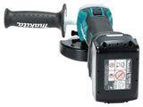 MAKITA - Smerigliatrice Angolare LXT DGA513RTJ | 18V Brushless | 125mm | Kit 2x BL1850B + DC18RC + Valigetta