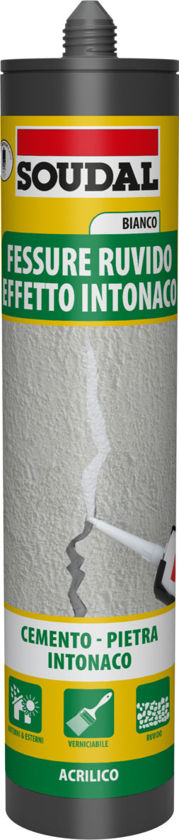 Soudal Sigillante acrilico per intonaco  Intonaco Ruvido 300ml