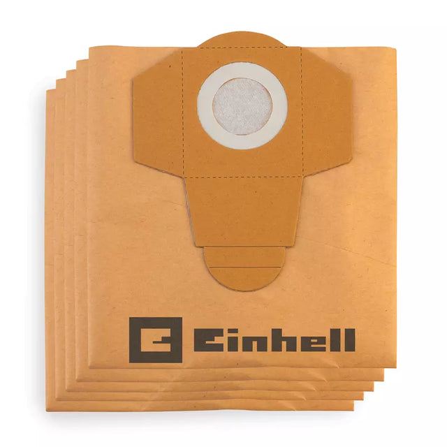 EINHELL 2351150 sacchetti originali in carta da 25 litri confezione da 5 pezzi