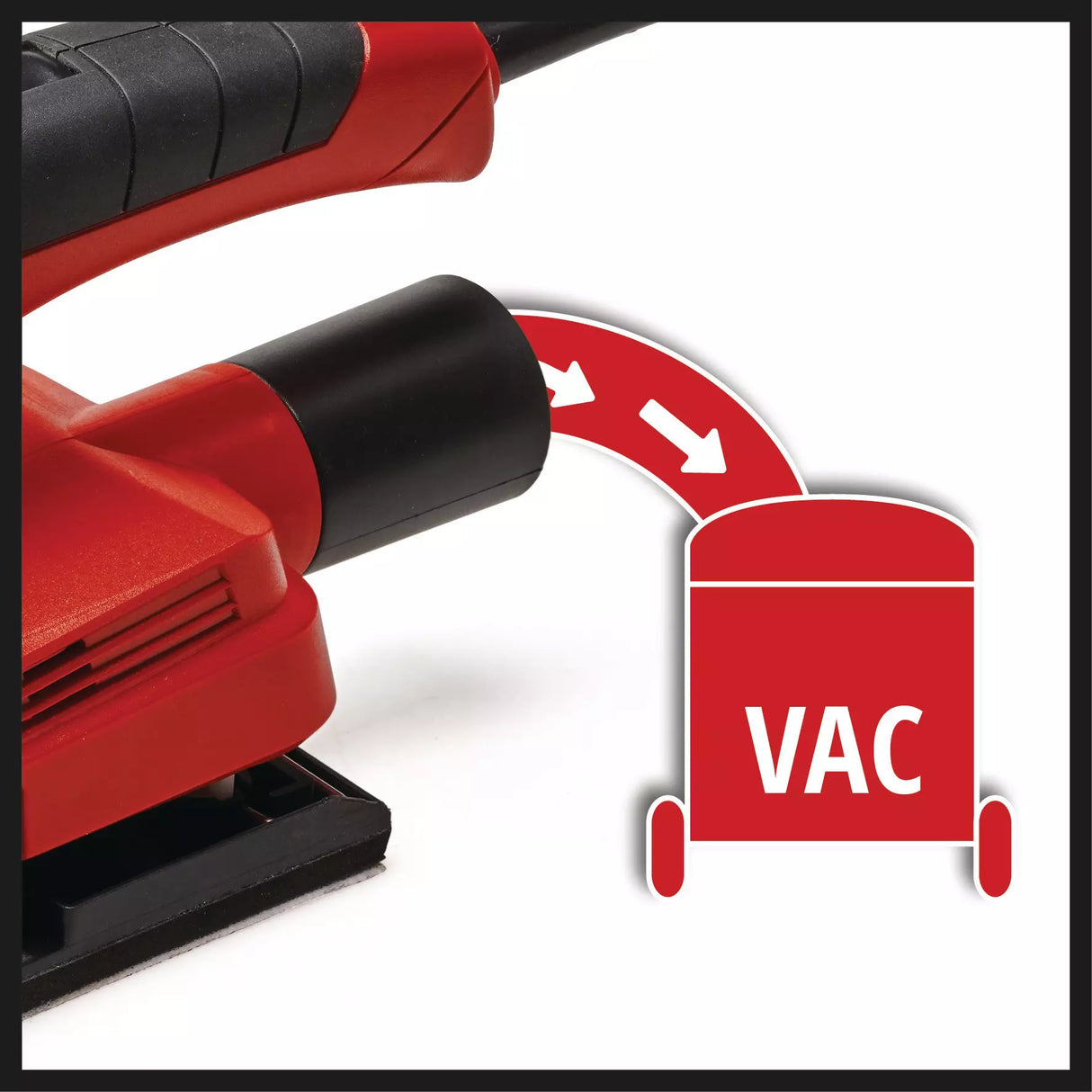 Einhell - Levigatrice Orbitale TC-OS 1520 | 150W | Fissaggio Strappo | 3 Fogli