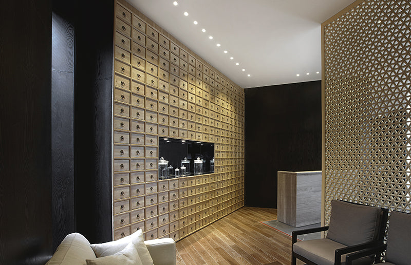 Runder Einbaustrahler 3W natürliches Licht 4000K Nickel-Finish