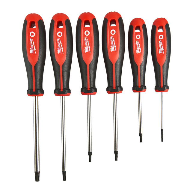 Set giraviti Milwaukee Torx - 6 pezzi