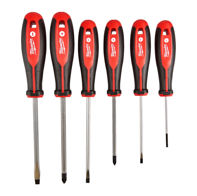 Set giraviti Milwaukee 6 pezzi ( 4 a taglio + 2 PH )