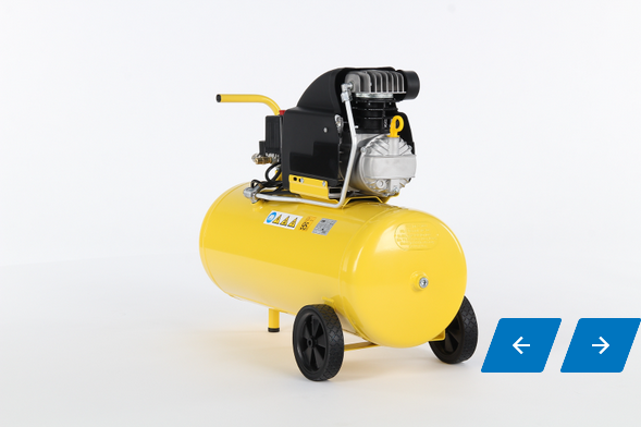 ABAC Compressore aria 50 LT 8BAR 2HP Montecarlo B20 Baseline