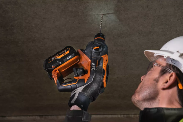 AEG – Tassellatore BBH 18C-0 | SDS-Plus Compatto 18V | Solo Corpo Macchina