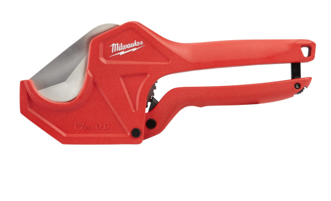 Milwaukee – Tagliatubi a Cricchetto 42mm | Lama Inox | Rilascio Rapido | PVC/PEX