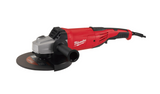 MILWAUKEE AG 22-230 D-SET DMS smerigliatrice angolare 2200W disco 230mm vista laterale