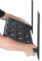 MILWAUKEE PACKOUT Scaffalatura Mobile - aggancio cassetta al ripiano