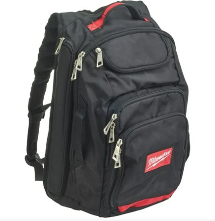 MILWAUKEE 4932464252 zaino Contractor vista laterale con spallacci
