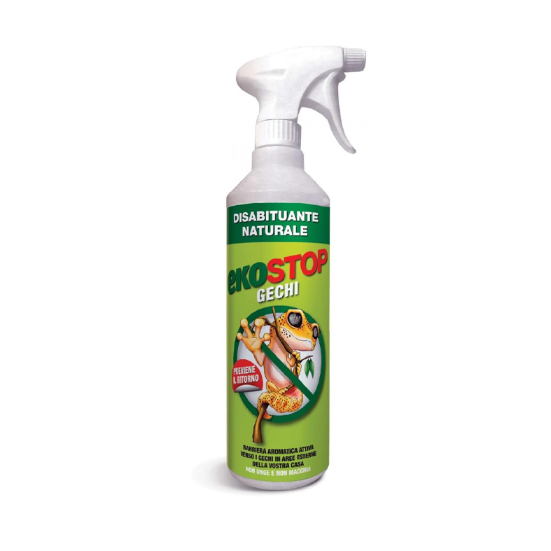 EKOSTOP GECHI DISABITUANTE NATURALE PRONTO ALL'USO PER GECHI 750ml