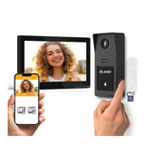 Extel Videocitofono cablato connesso con accesso tramite impronta digitale e generazione codici QR