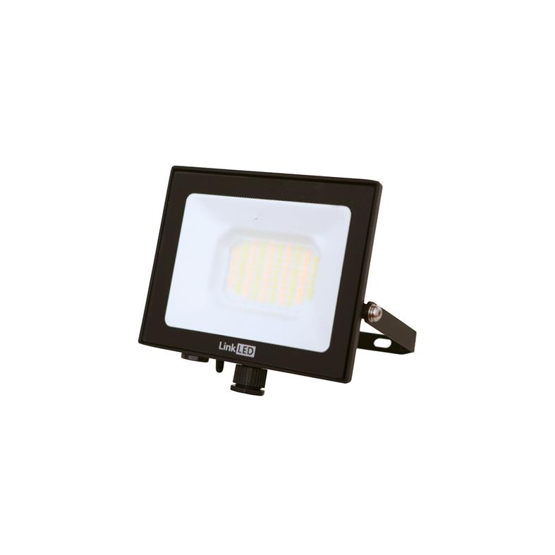 LinkLed Proiettore Led 30W SMD CCT IP65 con predisposizione PIR YUMA PLUS