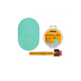 SET 50PZ CARTA ABRASIVA PER LEVIGATRICE ORBITALE 125MM