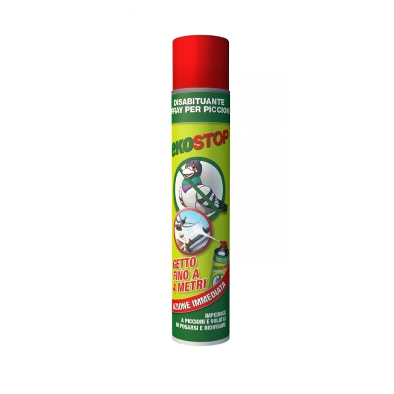 EKOSTOP PICCIONI E VOLATILI BOMBOLA SPRAY 4 METRI