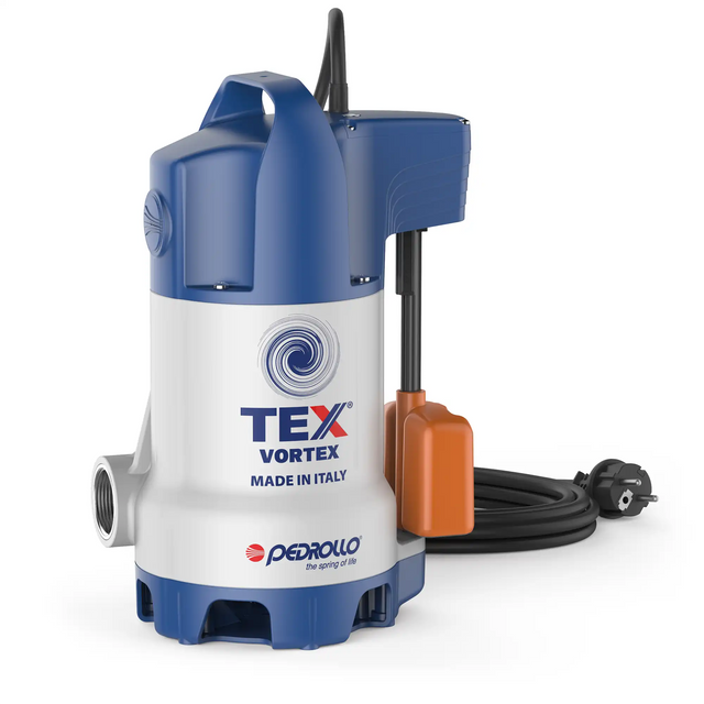 PEDROLLO TEX elettropompa sommergibile per acque grigie con galleggiante verticale integrato