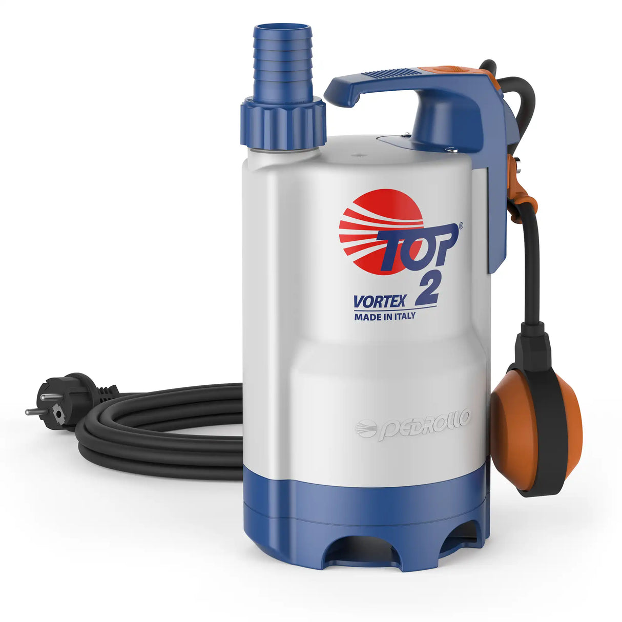 PEDROLLO - Elettropompa Sommergibile TOP 2 VORTEX | Drenaggio Acque Sporche | 155 l/min | IP68
