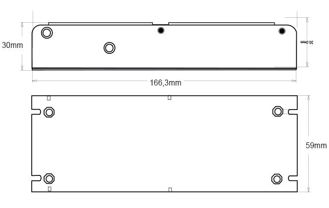 Alimentatore/trasformatore 24V DC 200W TR24200 - LEDCO