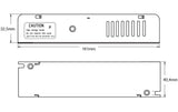 Alimentatore/trasformatore 24V DC 80W TR2480 - LEDCO