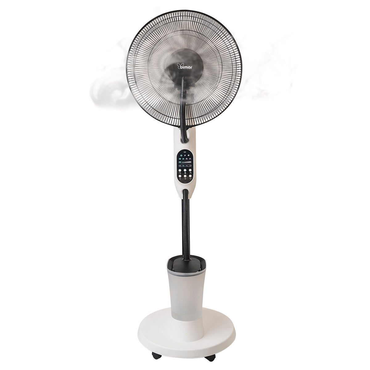 Ventilatore  a piantana nebulizzante con telecomando 40cm - Bimar
