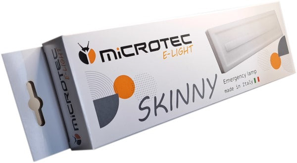 Lampada di emergenza a parete Microtec E-Light Skinny