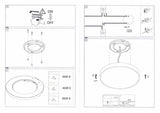 Plafoniera Applique LED 24W CCT D.23cm - Gea Led GPL320