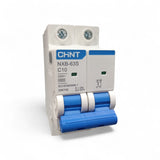 2-module circuit breaker - 1P+N 4.5kA Curve C - CHINT