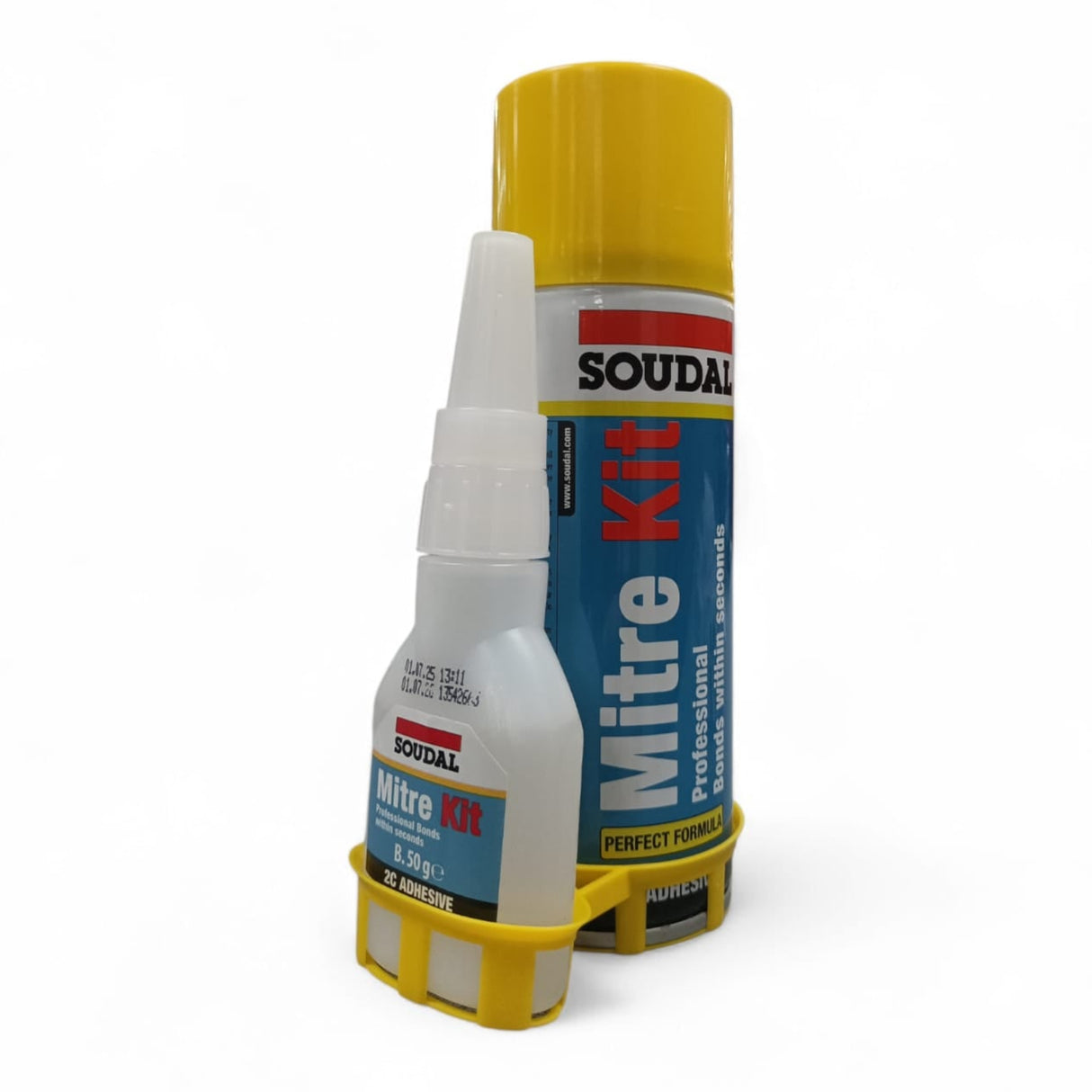 Soudal Colla super rapida con attivatore Mitre Kit