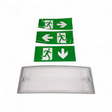 ALCAPOWER Lampada d’emergenza da parete SE+SA LiFePO4 IP65 – 100 lumen