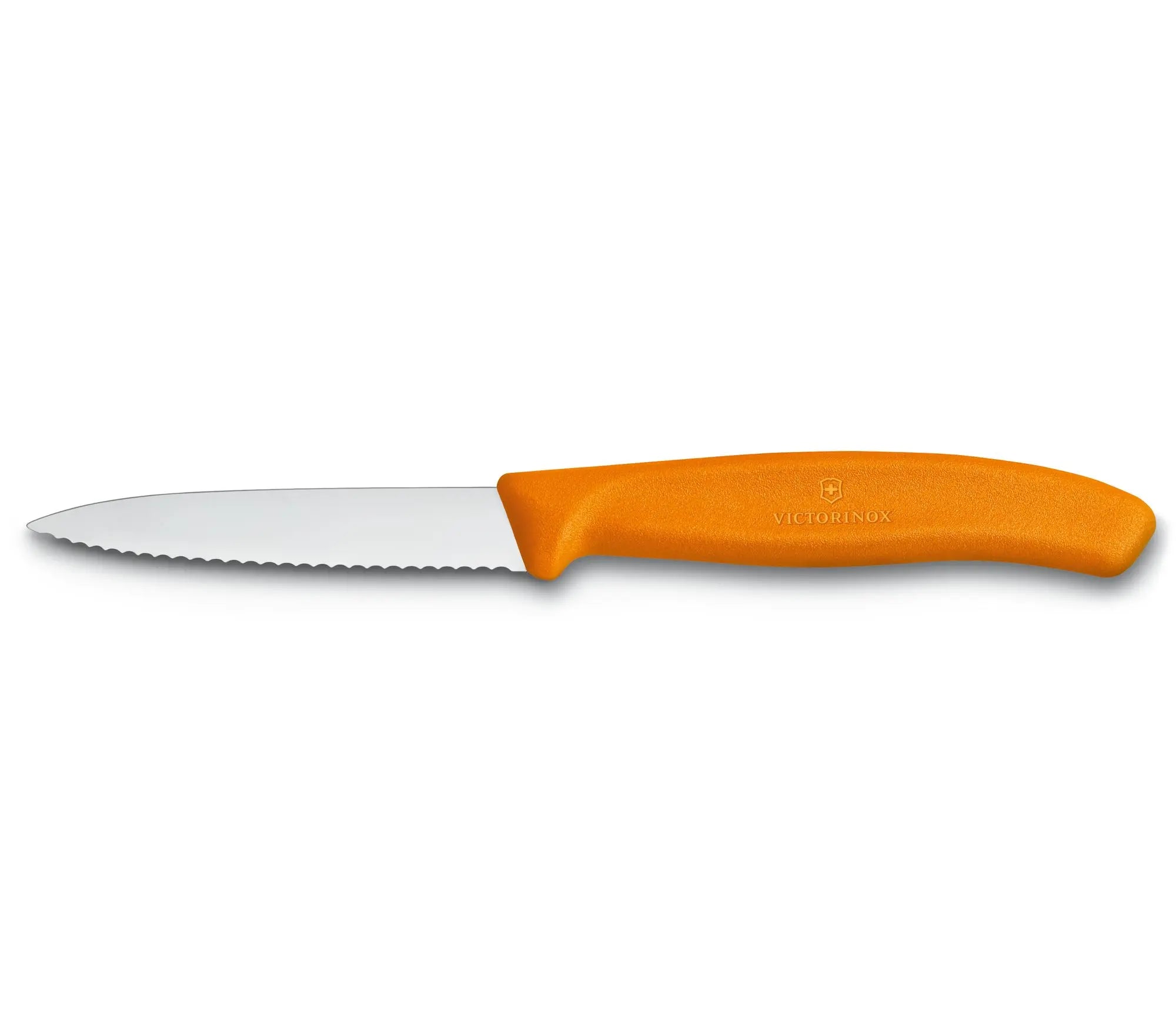 Coltello da tavola ondulato arancio - Victorinox Swissclassic