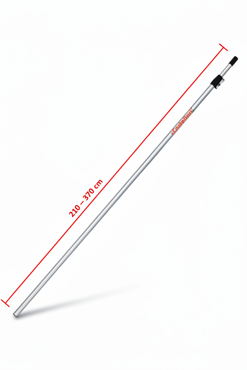 Asta Castellari AT4L 210-370cm con quotatura rossa