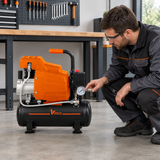 Compressore Vinco con operatore in officina