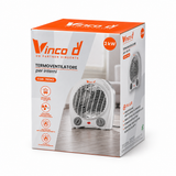 Confezione termoventilatore Vinco 70343