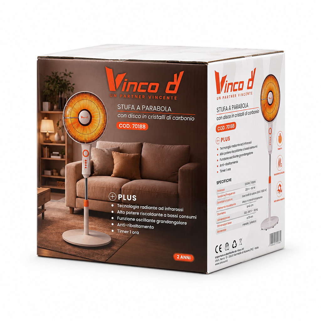 Confezione Vinco 70188 in vista a tre quarti