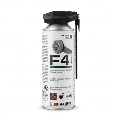 Copertina FAREN F4 con cannuccia abbassata