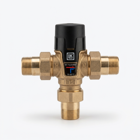 Copertina miscelatore termostatico LK con raccordi